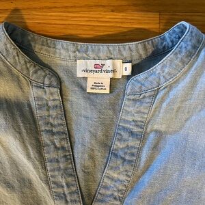 Vineyard Vines chambray dress women’s size 0